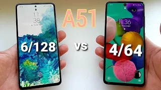 Samsung Galaxy A51 6/128 VS Galaxy A51 4/64 ЕСТЬ ЛИ РАЗНИЦА?