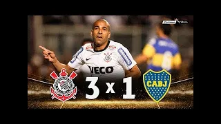 Corinthians 3 x 1 Boca Juniors ● Final Libertadores 2012 Gols e Melhores Momentos HD