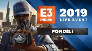 PONDĚLÍ (PC GAMING a UBISOFT) - E3 2019 s Indianem