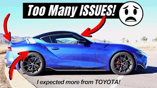 What I DISLIKE most w/ the MKV Toyota GR Supra!?!