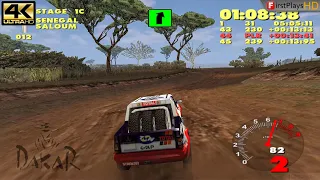 Paris-Dakar Rally (2001) - PC Gameplay 4k 2160p / Win 10