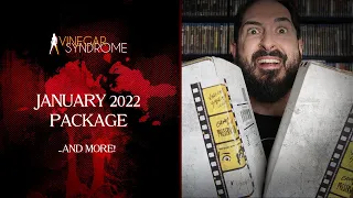 Horror Haul and Unboxing:  Vinegar Syndrome January 2022 Package + More