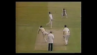 ENGLAND v WEST INDIES 2nd TEST MATCH DAY 1 LORD'S JUNE 28 1984 GRAEME FOWLER CHRIS BROAD
