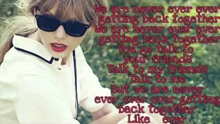 Taylor Swift - We Are Never Ever Getting Back Together LYRICS + DOWNLOAD HQ