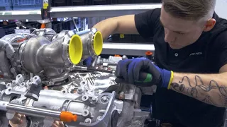 Here's How a Mercedes-AMG V8 Engine Is Built