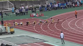 2023 神奈川県高校総体陸上  女子100ｍ  決勝