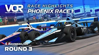 3 / 16 🏁 VOR IndyCar IR18 Highlights ➤ Phoenix Doubleheader - Race 1