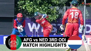 AFG vs NED 3RD ODI HIGHLIGHTS 2022 | AFGHANISTAN vs NETHERLANDS 3RD ODI HIGHLIGHTS 2022 #AFGvsNED