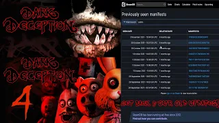 HOW TO INSTALL PREVIOUS DARK DECEPTION UPDATES! | Dark Deception Tips and Tricks Tutorial #1