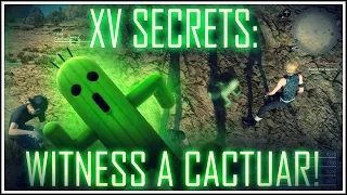 Final Fantasy XV Secrets: How To Find Cactuars & Farm Them!