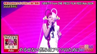 モノマネ　よよよちゃん　ONE PIECE　逆光／Ado