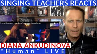 SINGING COACH REACTS🎤Diana Ankudinova "Human" LIVE