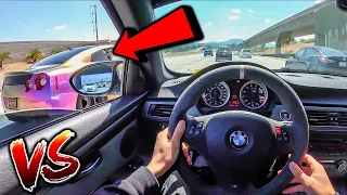 IM BACK IN A BMW E92 M3 - POV DRIVE! (LOUDEST EXHAUST EVER)