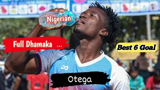 Otega Best 6 Goal Scorer !! Nigerian Football Player !! Bandhbahal football Ground 2023