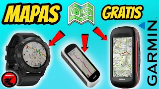 Mapas gratis en GARMIN. Descargar e instalar : Edge, Fenix, Montana, Oregon, Etrex, Forerunner | OSM