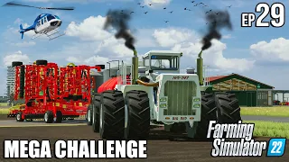 Planting 20.000l of SEEDS w/ BIG BUD & HAWK 980| MEGA Challenge | Farming Simulator 22 | #29