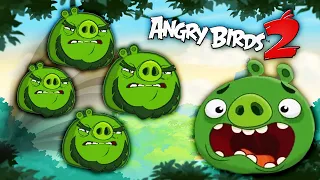 ЗЛЫЕ ЛЕОНАРДЫ против СВИНЕЙ! БИТВА ЗЛЫХ ПТИЦ и СВИНТУСОВ в игре Angry Birds 2