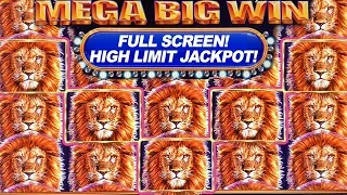 BIGGEST FULL SCREEN JACKPOT ON YOUTUBE ★ KING OF AFRICA - SLOT MACHINE ➜ MASSIVE HIGH LIMIT JACKPOT!