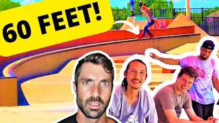 Who Can Sweatstance This 60-foot Ledge FIRST!? (CHALLENGE)