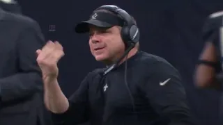 Sean Payton FURIOUS at refs for giving Dolphins their timeout back