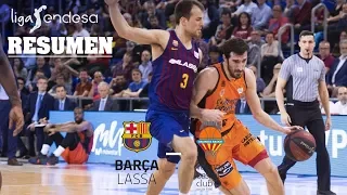 Barça Lassa - Valencia Basket (72-78) RESUMEN // Jornada 31 Liga Endesa