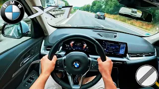 2023 BMW X1 sDrive18i | 136PS - 3 Zylinder | Top Speed Drive on German Autobahn