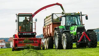 Fahr SFH 4010 Im letzten Schnitt im Einsatz | Deutz DX 6.61 Turbo & Deutz Agrotron 105