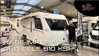 Kabe Imperial 780 DGLE B10 KS*NEW Wohnwagen Interieur aus Schwedischer*Bis zu -50 Grad