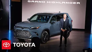 2024 Toyota Grand Highlander Press Conference Reveal | Toyota