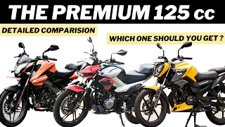 Hero Xtreme 125R vs TVS Raider vs  Bajaj Pulsar NS 125 Comparision Review | Best 125 cc bike in 2024