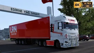 A TAM || LIVER PASTE DELIVERY TO ISTANBUL WITH DAFTRUCK -  EURO TRUCK SIMULATOR #4k #ets2 #trending