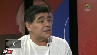 Maradona a Ronaldo: "Sin lesiones eras el mejor de la historia"