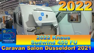 2022 Knaus Sudwind 450 FU 60 years walkaround Caravan Salon Düsseldorf 2021