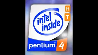 intel pentium 4 m ht logo