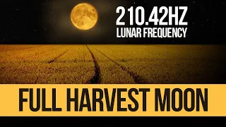 FULL HARVEST MOON II October 1 2020 II Lunar Frequency 210.42Hz