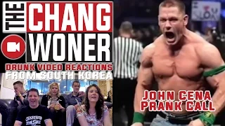John Cena Prank Call Drunk Reaction
