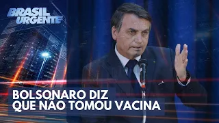 Em depoimento, Bolsonaro diz que não tomou vacina