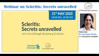 Webinar on Scleritis: Secrets Unravelled 'Session 01: Infectious Anterior Scleritis'