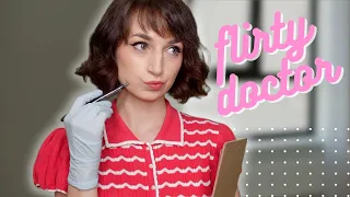 ASMR | Awkward Flirty Doctor ❤️ soft spoken roleplay