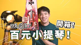 開箱！百元小提琴，竟然能拉協奏曲？【AnViolin Special Event】