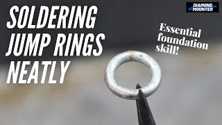 Soldering Jump Rings Neatly (an essential foundation skill!)