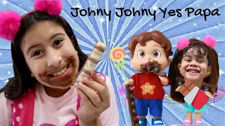 Johny Johny Yes Papa | MARIA CLARA E JP | 👶 THE BEST Song for Children