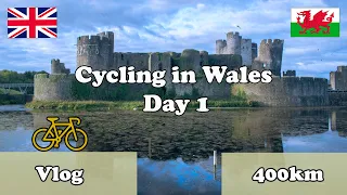 Bike touring in Wales - Vlog 1 - Cardiff, Castles and Cheese