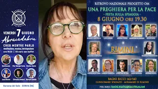 Con Marina Tonini diamo news su OM di Rimini 8.6 e serata Darsena del Sale di Cervia 7.6
