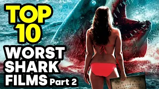 TOP 10 WORST SHARK HORROR MOVIES: PART 2 🎬 Full Exclusive Horror Compilation 🎬 English HD 2021