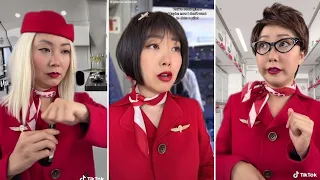 FUNNY Jeenie Weenie TIK TOK Compilation | Jeenie Weenie True Story on Cabin Crew - Part 2