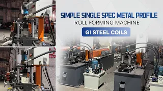 Оборудование для изготовления профиля гипсокартона，Gi Steel Profile Roll Forming Machine