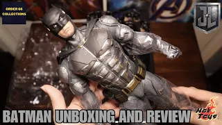 Batman(Tactical Batsuit) Hot Toys Figure Unboxing and Review - Order 66 Collections