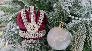 Christmas Tree Ornaments DIY  - CROWN OF THE EMPEROR 👑