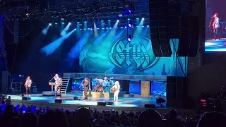 Crystal Ball - Styx. Bethel Woods, August 13th, 2023.